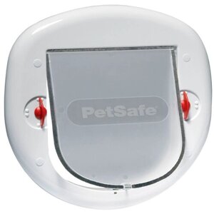Дверца для кошек и собак маленьких пород PetSafe StayWell пластик белая 20 х 18 см (1 шт)