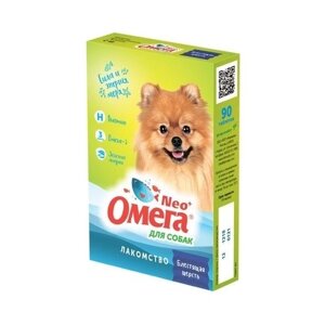 Фармакс Омега Neo + Мультивитаминное лакомство для собак с биотином, 0,045 кг, 34787