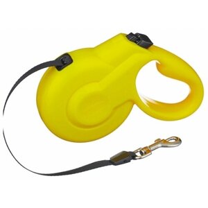 Fida Styleash рулетка для собак до 50 кг (5 м лента) Желтая