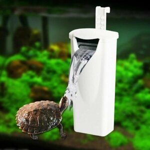 Фильтр для аквариума с черепахой. Фильтр-водопад для аквариума террариума с низким уровнем воды,