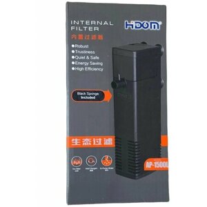 Фильтр внутренний Hidom AP-1500 L, 1000л/ч, до 150 литров, с регулятором и дождиком