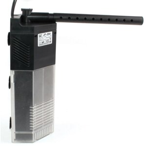 Фильтр внутренний угловой с поворотной дождев. флейтой и регулятором потока, 7W (650л/ч, акв. 80-140л) картридж губка (шт.)