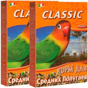 FIORY CLASSIC корм для средних попугаев (650 гр х 2 шт)