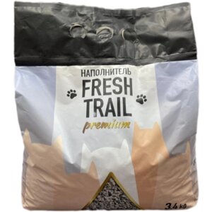 FRESH TRAIL PREMIUM наполнитель для кошачьего туалета (аналог Fresh Step) 3.4 кг