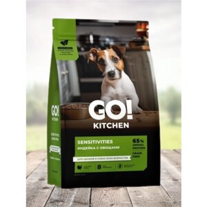 GO! KITCHEN для щенков и собак с индейкой для чувствительного пищеварения 9,98
