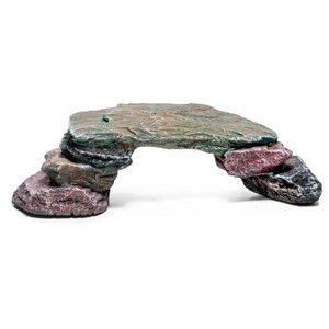 Грот Laguna Мостик из камней для аквариумов (16,2 х 7,5 х 4,7 см)
