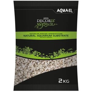 Грунт для аквариума aquael AQUA decoris dolomite gravel доломитовый 2-4мм, 2кг