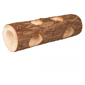 Игрушка для грызунов деревянная DUVO+Тоннель с ходами", коричневый, M (Бельгия)