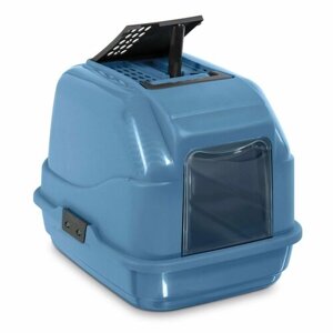 IMAC био-туалет для кошек EASY CAT 2ND LIFE 50х40х40h см, синий, 84094R (1 шт)