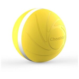Интерактивная игрушка для собак, мячик дразнилка Cheerble Wicked Ball Жёлтый