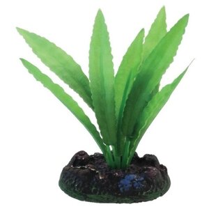 Искусственное растение Laguna Апоногетон 13 см 13 см зеленый