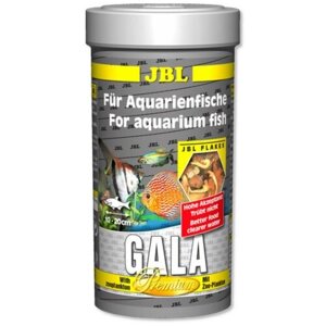 JBL Gala - Основной корм премиум для пресноводных аквариумных рыб, хлопья, 250 мл (38 г)