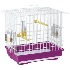 Клетка для птиц Giusy (белая), 39х26х37 см