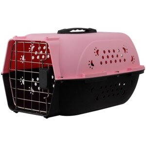 Клиппер-переноска для животных Чистый котик HP-B01 32х26х48 см 48 см 26 см 32 см розовый 8 кг 1.08 кг