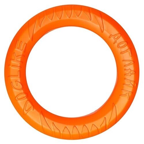 Кольцо для собак Doglike 8-мигранное крохотное (D-5197), оранжевый, 1шт.