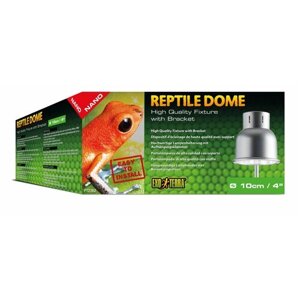 Компактный светильник с кронштейном - Exo-Terra Reptile Nano Dome -10 см