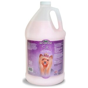 Кондиционер -ополаскиватель Bio-Groom Silk Condition шелковый для кошек и собак , 3.8 л , 100 г
