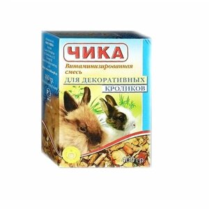 Корм для декоративных кроликов Чика витаминизированная зерносмесь 400г
