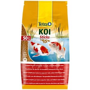 Корм для кои Tetra Pond Koi Sticks, основной, палочки, 50 л, 1 шт