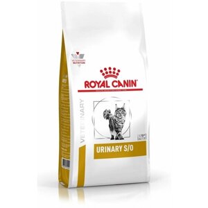 Корм для кошек ROYAL CANIN Veterinary Diet Urinary S/O LP34 Лечение и профилактика МКБ 1.5кг