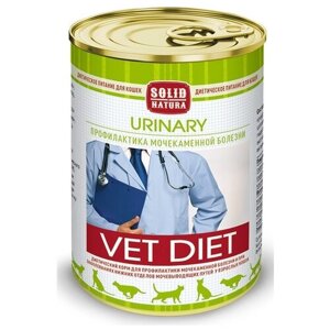 Корм для кошек Solid Natura Vet Diet для лечения МКБ 340 г (фарш)