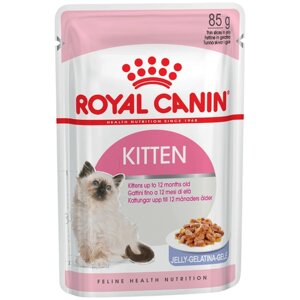 Корм для котят Royal Canin Kitten Instinctive 18 шт. х 85 г (кусочки в желе)
