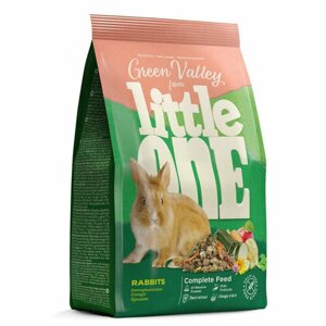 Корм для кроликов Little One Зеленая долина разнотравье, 750 гр