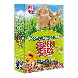 Корм для кроликов Seven Seeds полнорационный , 400 г