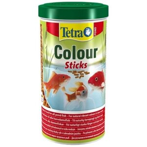 Корм для прудовых рыб Tetra Pond Colour Sticks 1 л, палочки для усиления окраса (3 шт)
