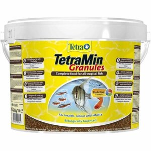 Корм для рыб Tetra 10л Min Granules для всех видов рыб в гранулах (ведро)