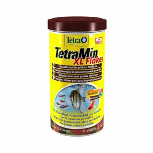 Корм для рыб, Tetra Min XL Flakes, 1000 мл,10шт)