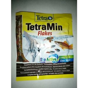 Корм для рыб TetraMin Flakes пакет хлопья 12г *2шт