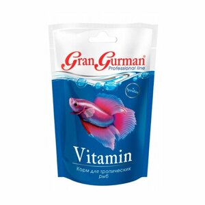 Корм для рыб, зоомир Gran Gurman "Vitamin"для тропических рыб 30гр,10шт)