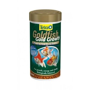 Корм для селекционных и обычных золотых рыбок Tetra Goldfish Gold Growth 250 мл, гранулы, премиальный, с белками для максимальной скорости роста (2 шт)