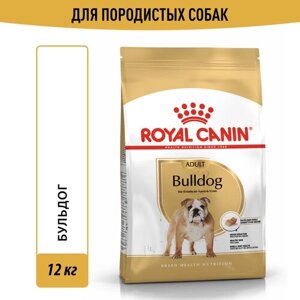 Корм для собак Royal Canin Bulldog Adult (Будьдог Эдалт) Корм сухой для взрослых собак породы Бульдог от 12 месяцев, 3 кг