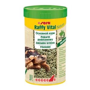 Корм для сухопутных черепах и растительноядных рептилий Sera Raffy Vital 250 мл
