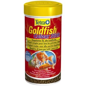 Корм для золотых рыбок Tetra Goldfish Colour Sticks 250 мл, палочки для усиления окраса (3 шт)