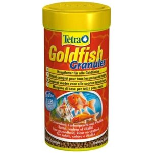 Корм для золотых рыбок Tetra Goldfish Granules 250 мл, гранулы, подходит для других видов холодноводных рыб (3 шт)