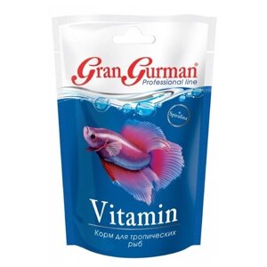 Корм др зоомир Gran Gurman Vitamin - для тропических рыб 30гр 574 (2 шт)