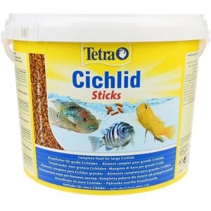 Корм TetraCichlid Sticks для рыб, гранулы, 10 л.