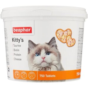 Кормовая добавка Beaphar Kitty's Mix , 750 таб.