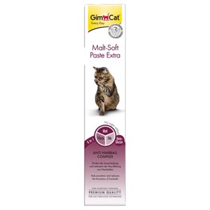 Кормовая добавка GimCat Malt-Soft Paste Extra 20 г 20 мл