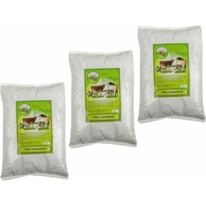 Кормовая добавка МЕЛ , 3 упаковки * 2 кг , для домашней птицы и сельскохозяйственных животных