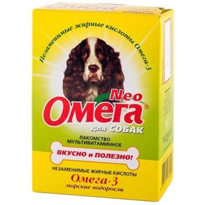 Кормовая добавка Омега Neo для собак с морскими водорослями , 90 таб.