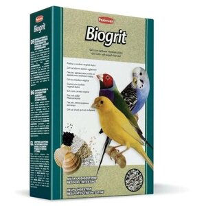 Кормовая добавка Padovan Био-песок Biogrit для декоративных птиц 700 г 700 мл