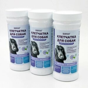 Кормовая добавка СИБИРСКАЯ КЛЕТЧАТКА Клетчатка для собак "Кора" 500 г х 3 уп.