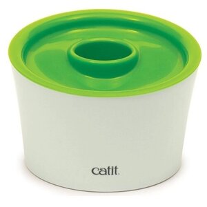 Кормушка Catit Senses 2.0 Multi Feeder 3 л 3 л белый/зеленый 18.9 см