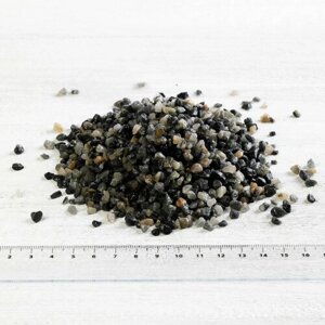 Кварц серый бобровский кварцит фр. 2-5 мм, 10 кг (341). Каменная крошка, декоративный грунт