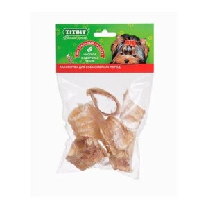 Лакомства TiTBiT Колечки из трахеи - лакомство для собак мяг/уп (60 гр)3 шт