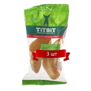 Лакомства TiTBiT Копыто говяжье - мягкая упаковка (140гр)3 шт